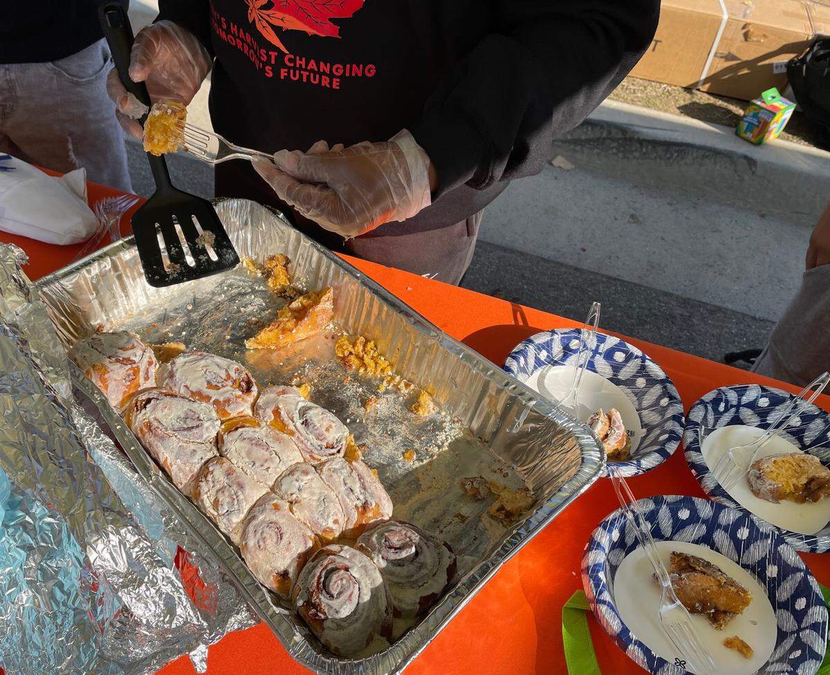 Sweet Potato Project participants were tasked with developing original recipes to serve at the Sweet Potato festival on Saturday, November 12, 2022.