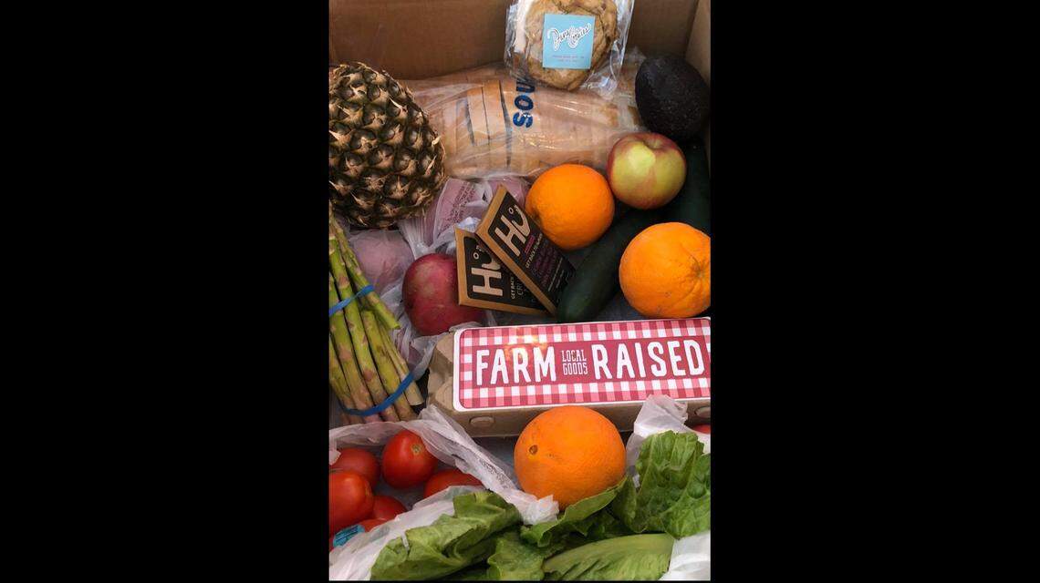 The Patio Cafe is selling boxes like this one to keep employees working.