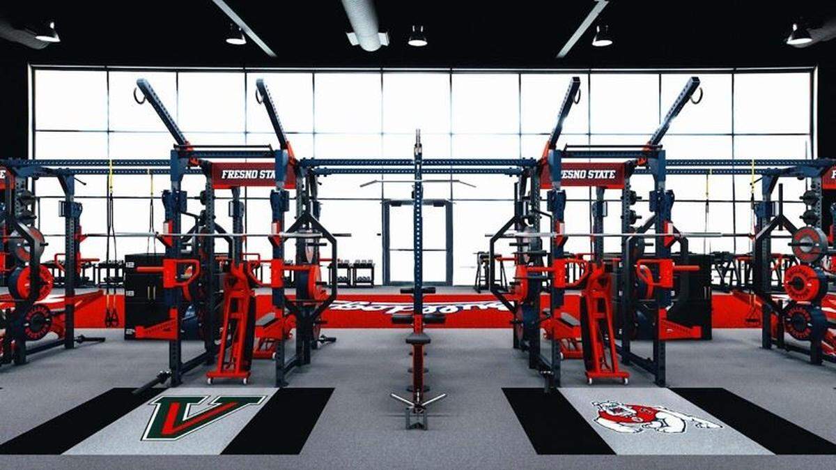 Fresno State is adding a 6,000-square foot weight training facility in the North Gym for its basketball, volleyball and Olympic sports programs, alleviating a space crunch for student-athletes on campus.