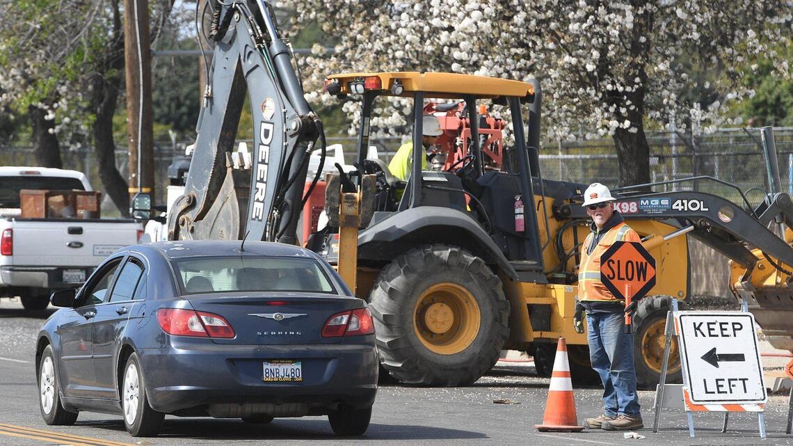 More Fresno roads, lanes closing due to high-speed rail work. Here’s where to avoid