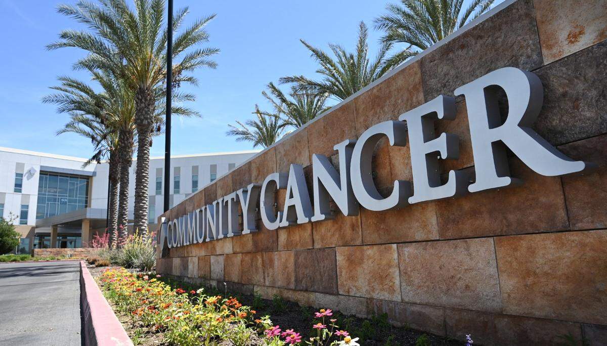 The new Community Cancer Institute, constructed on the Clovis Community Medical Center campus, shown Thursday, May 19, 2022 in Clovis.
