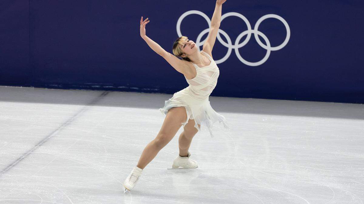 File photo gof Alysa Liu of Team United States competing during the Women's Single Skating - Short Program on day 11 of the Milano Cortina 2026 Winter Olympic games at Milano Ice Skating Arena on Tuesday, Feb. 17, 2026, in Milan, Italy.