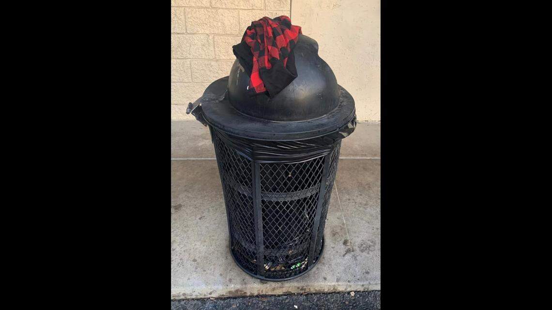 Clovis police said they found a loaded handgun in a man’s car, and detectives located the clothing he wore during a robbery Wednesday, Dec. 28, 2022, that was placed in a trash can not far away.