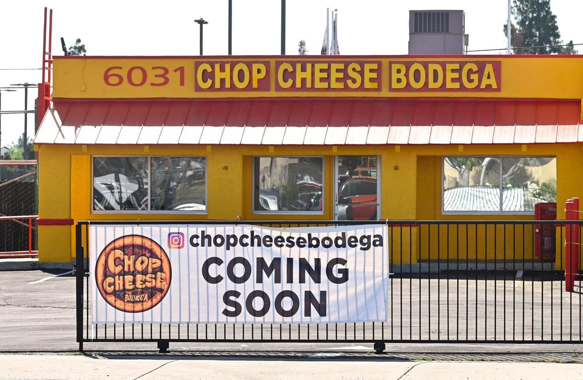 Chop Cheese Bodega is opening on Blackstone Avenue just north of Bullard Avenue, the newest place specializing in chopped cheese sandwiches. Photographed Thursday, May 1, 2025 in Fresno.