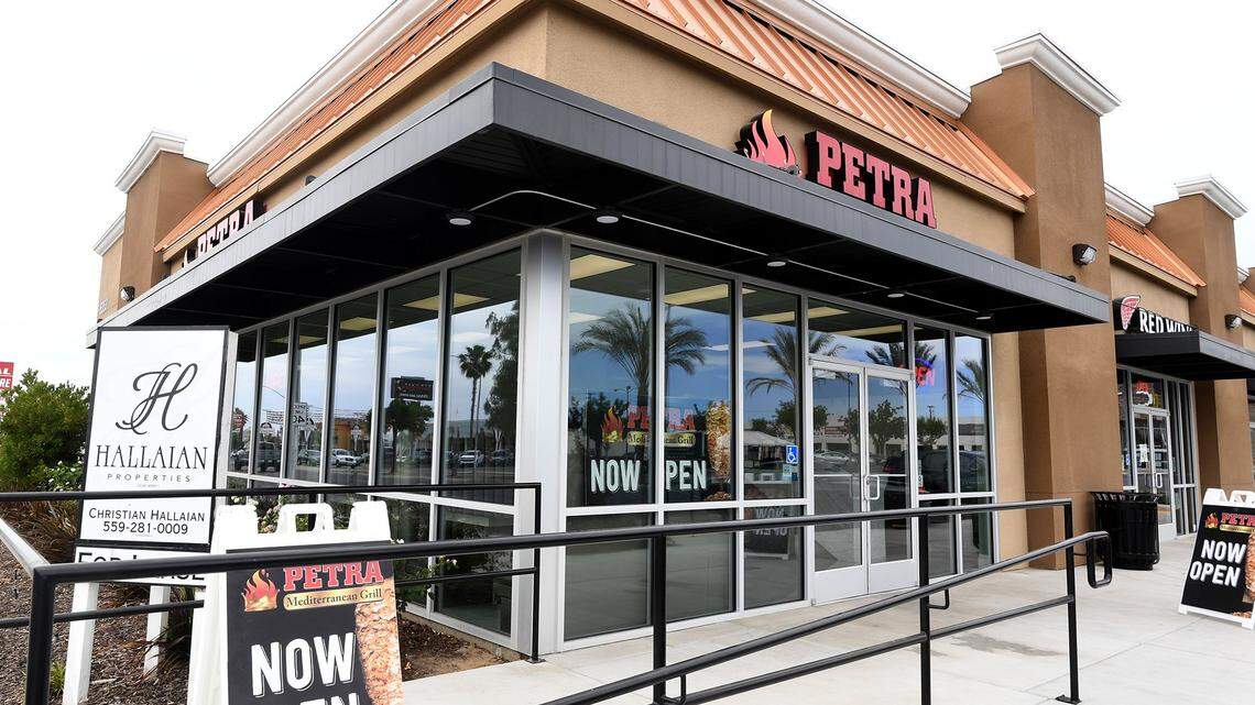 New restaurant Petra Mediterranean Grill is open at 5353 N. Blackstone Ave.