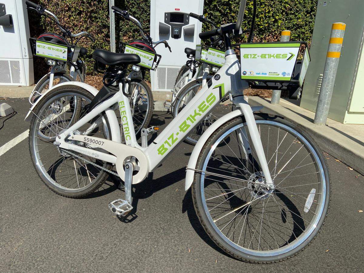 These e-bikes are among a fleet of 200 that are available for loan to southwest and downtown Fresno residents through the Clean Shared Mobility Network. 
