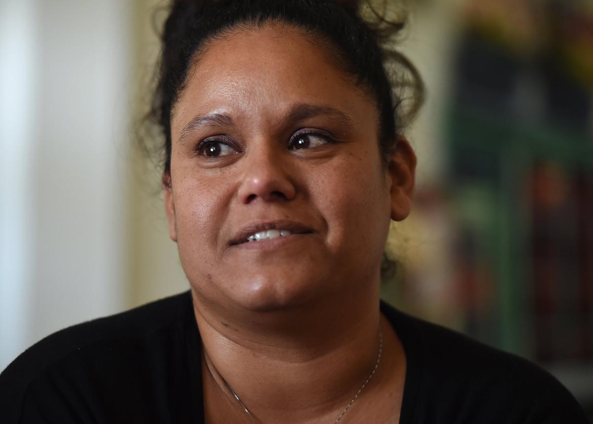 Leanna DelaCruz, a recovering meth addict, is turning her life around at The Frasieur Home. “I’m trying to find myself and trying to help my kids find themselves.”
