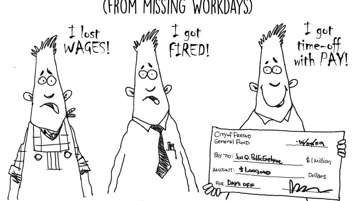 The city of Fresno has instituted an incentive program for some of its employees to show up regularly for work - a half or full day-off with pay - it is an effort to keep workers from taking absences, which can lead to overtime issues when other workers must cover for those missing work.