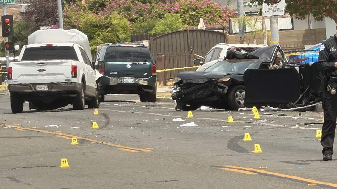 1 killed in violent crash at Maple-Gettysburg intersection in Fresno, police say