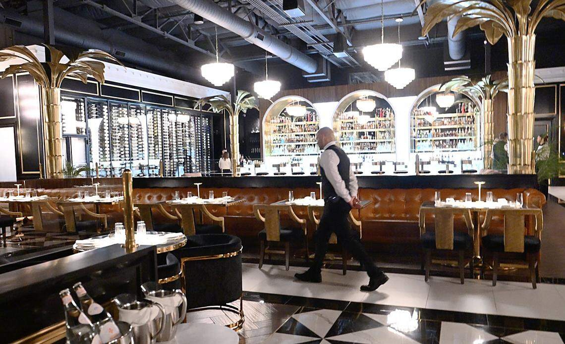 A classic decor greets members to the new PM Lounge, seen Wednesday, Feb. 18, 2026 in Fresno.