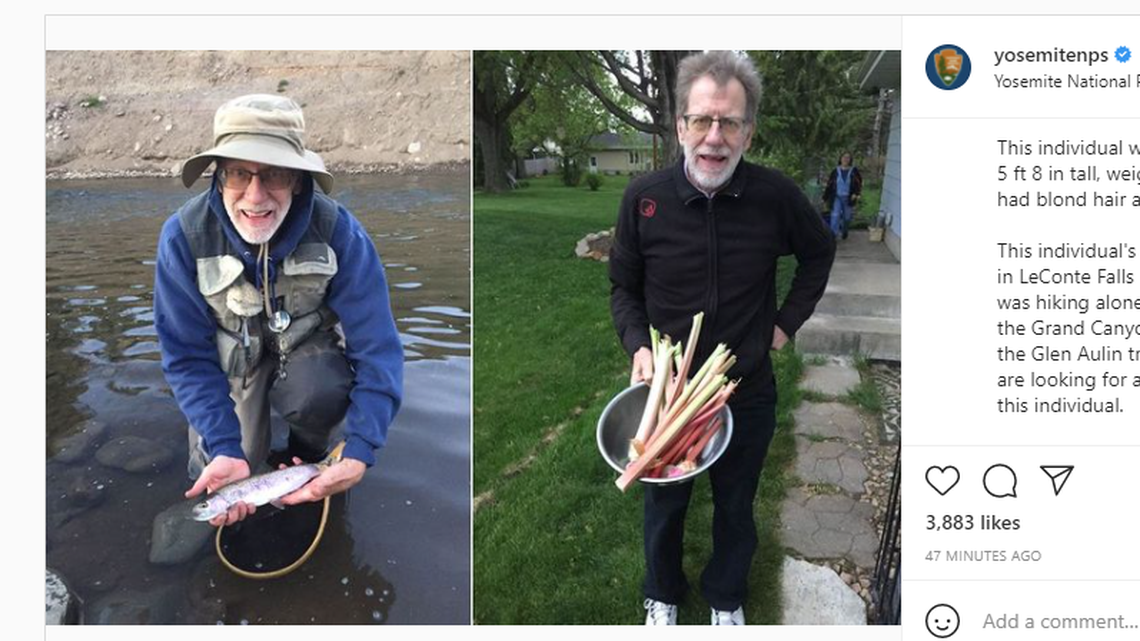 The body of James Youngbloom was discovered in LeConte Falls on June 25, 2021. He was hiking alone from White Wolf.