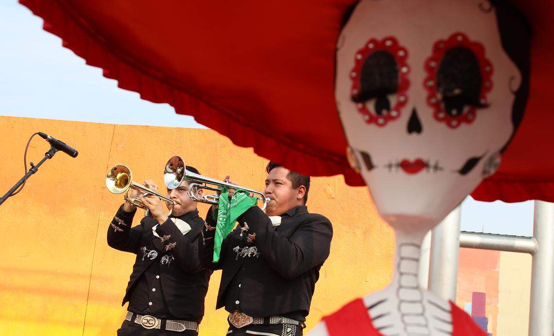 Mariachi Centinela performed at the Oct. 30, 2021 Cala Gala celebration at Arte Américas.