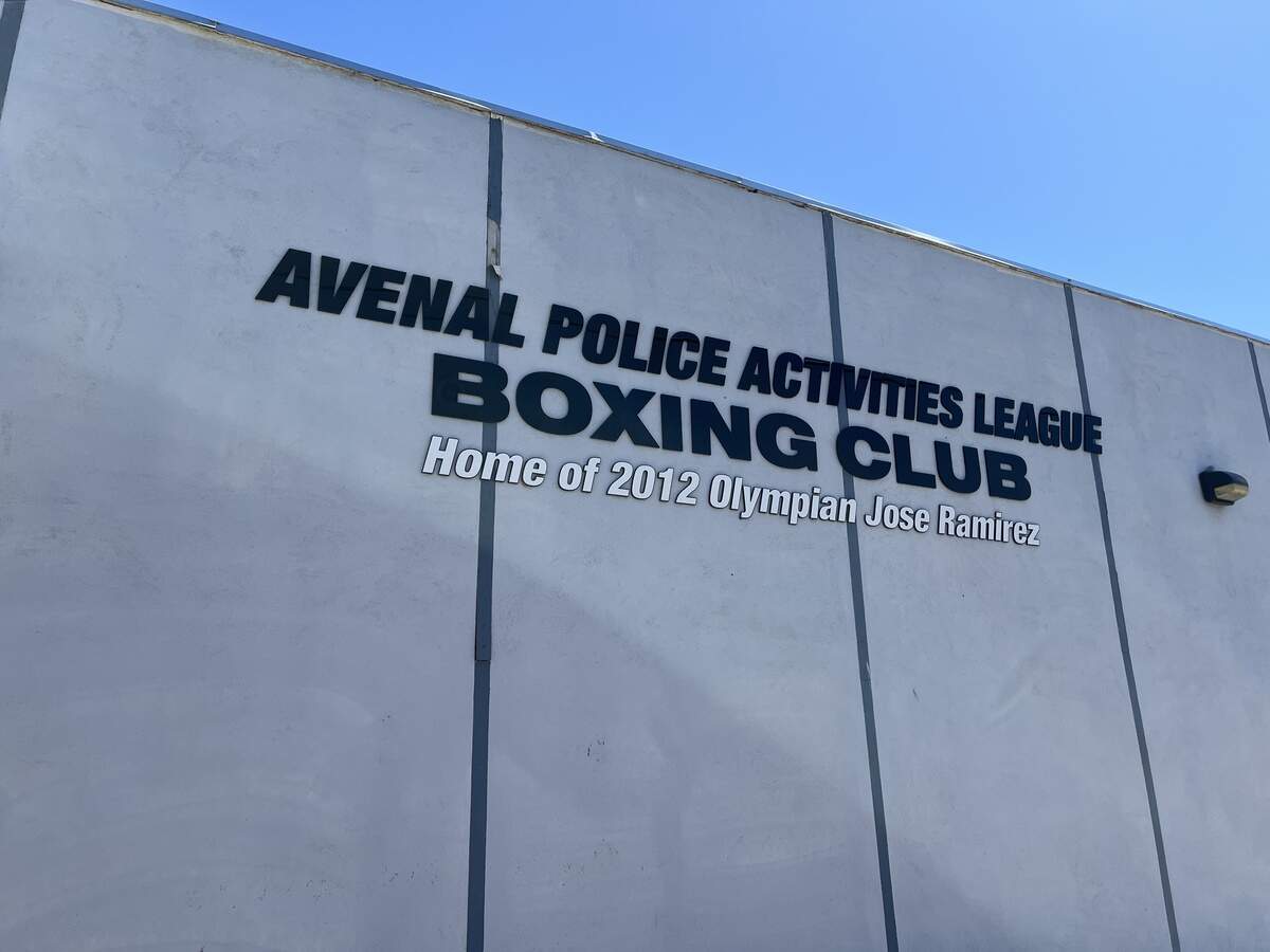 Avenal’s boxing center is dedicated to one of its best, former Olympian and pro champ Jose Ramirez.