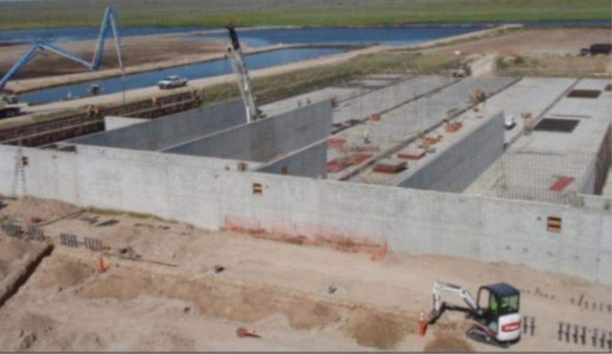 Prosecutors say the Porterville man used this fake photo of an anaerobic digester to lure investors into his fraudulent cow manure scheme between 2014 and 2019.