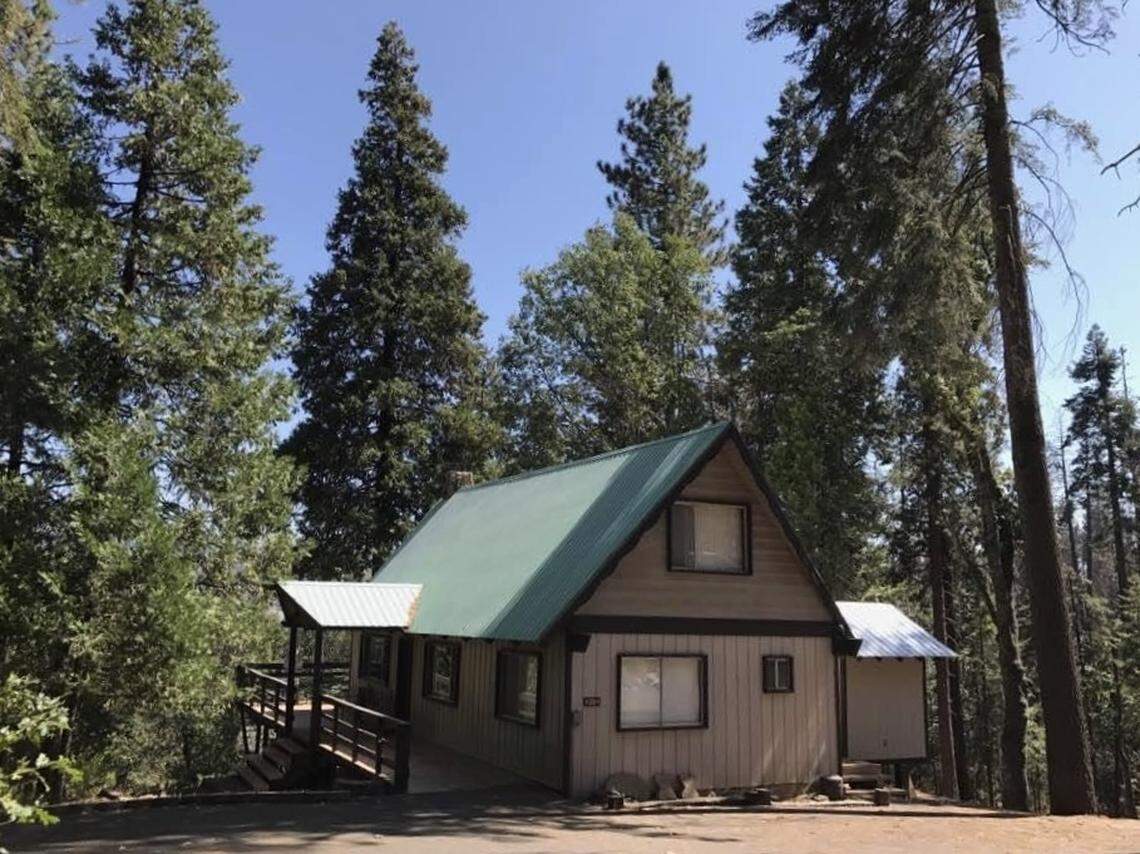 The Lea family’s new manufactured home was completed in December 2024. The family’s Pine Ridge area cabin, built in the 1960s-70s, was destroyed in the 2020 Creek Fire.