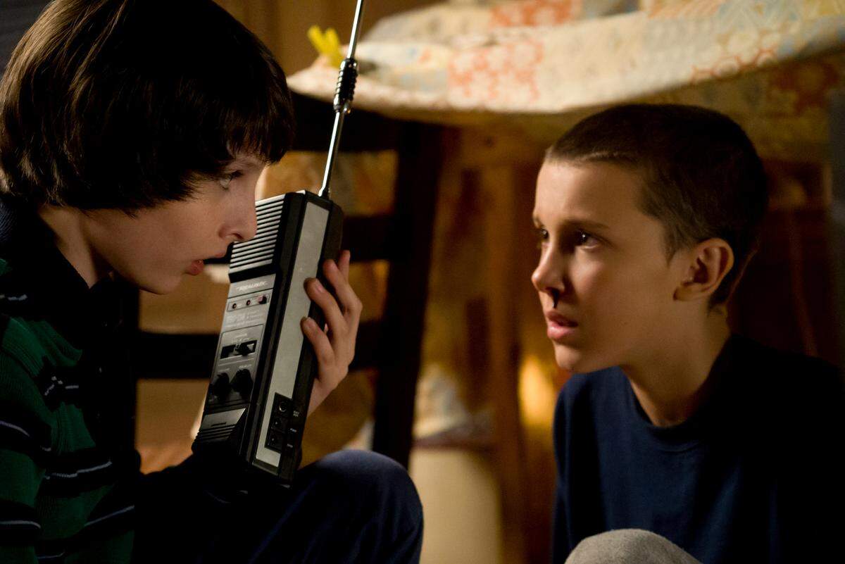 A scene from “Stranger Things” on Netflix.