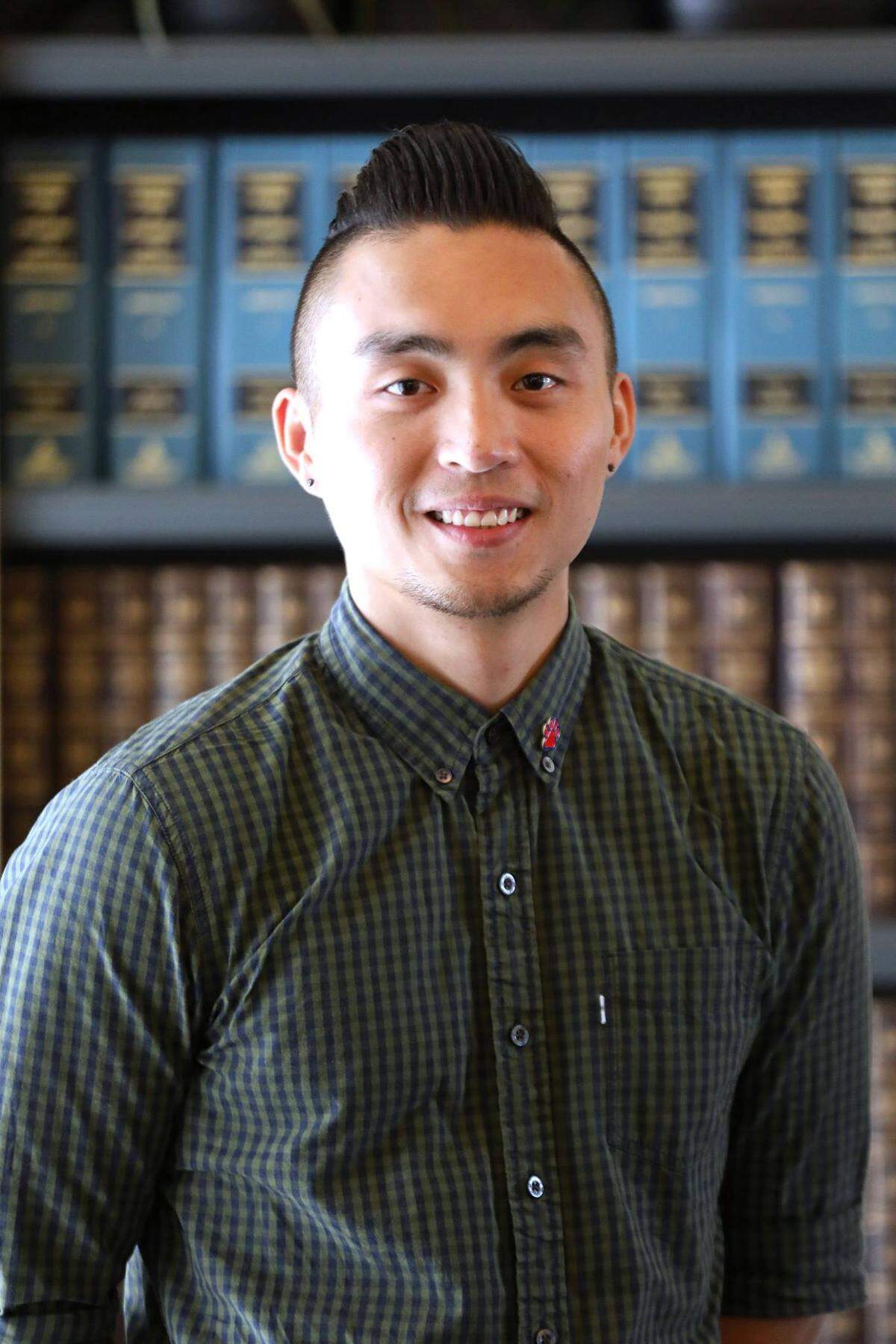 Khoi Quach, 28, immigrated from Vietnam to California with his family when he was 10. He participated in Project Rebound and is now a graduate student at UC Berkeley.