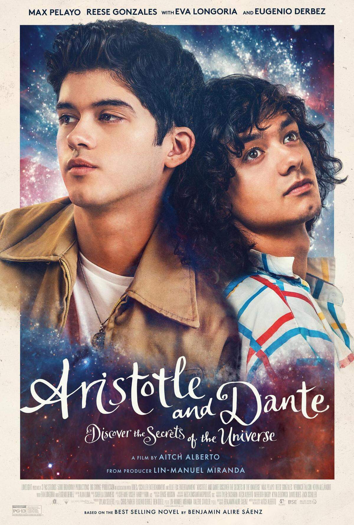 El poster de la nueva película ‘Aristotle & Dante Discover the Secrets of the Universe’ que se estrena el 8 de septiembre en cines.