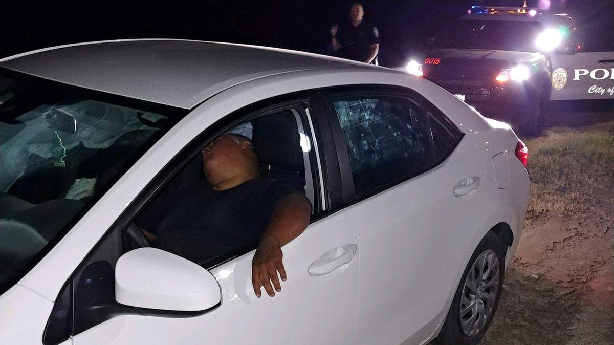 A 33-year old man was arrested Aug. 22, 2019, after being found in passed out in his car with a blood alcohol level two times the legal limit, according to police in Madera, CA. 