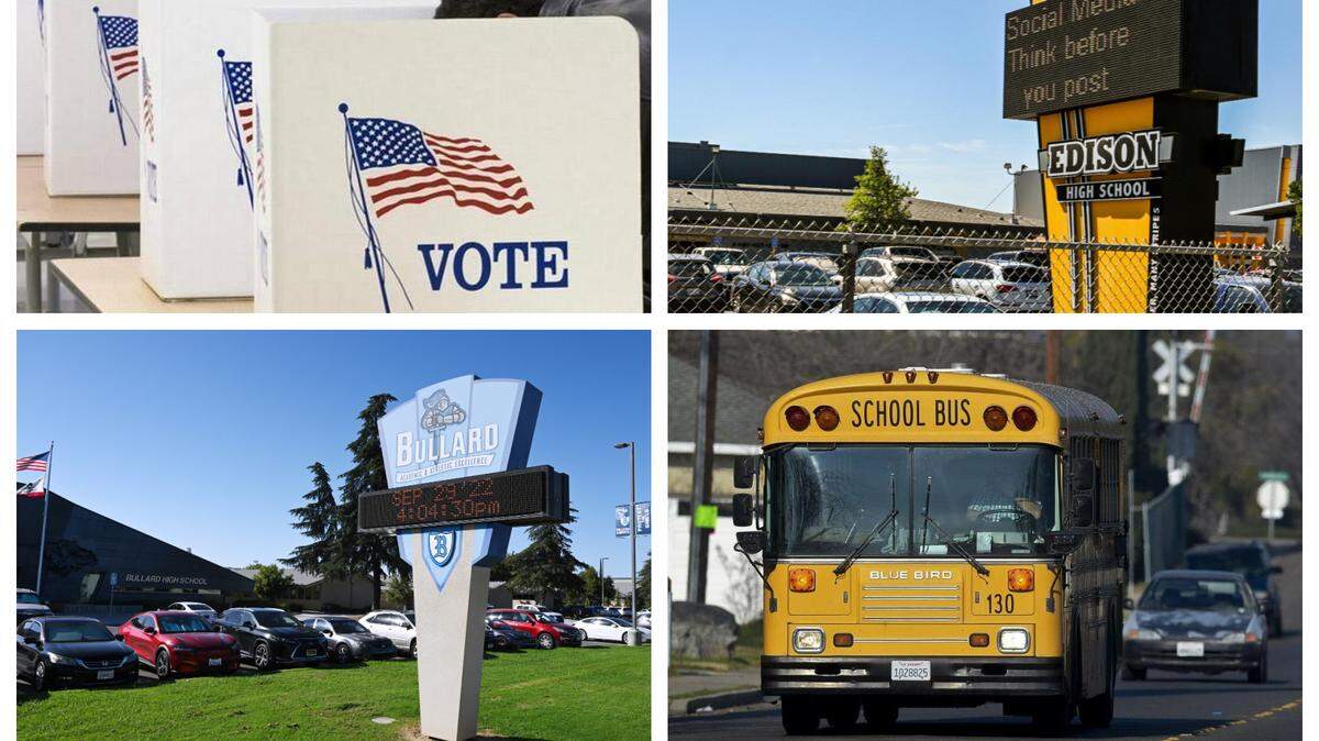 Wayne Horton and Keshia Thomas, vie for the school board seat representing Fresno Unified’s Trustee Edison High region. Across town, in one of Fresno Unified’s most crowded races, four candidates – Jim Barr, Michael Haynes, Terry Slatic and Susan Wittrup – are competing for the Bullard High-area seat.