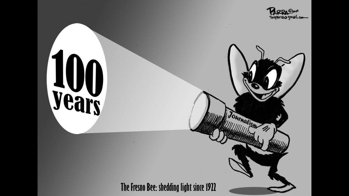 The Fresno Bee turns 100 years old.