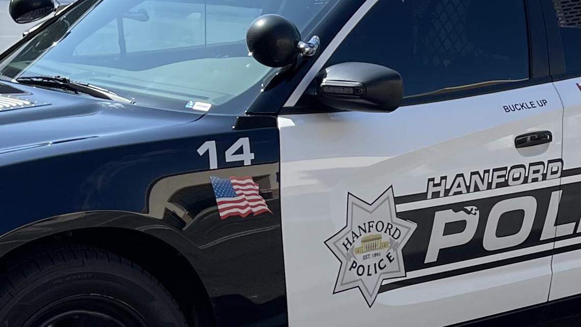 City of Hanford, CA police car.