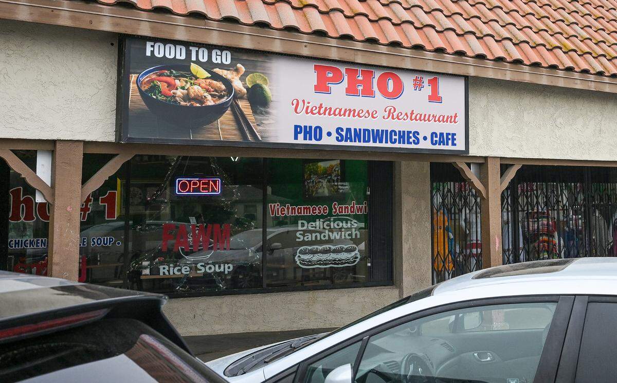 Another pho restaurant that occupies the Mayfair Center at First and McKinley in Fresno is Pho #1.