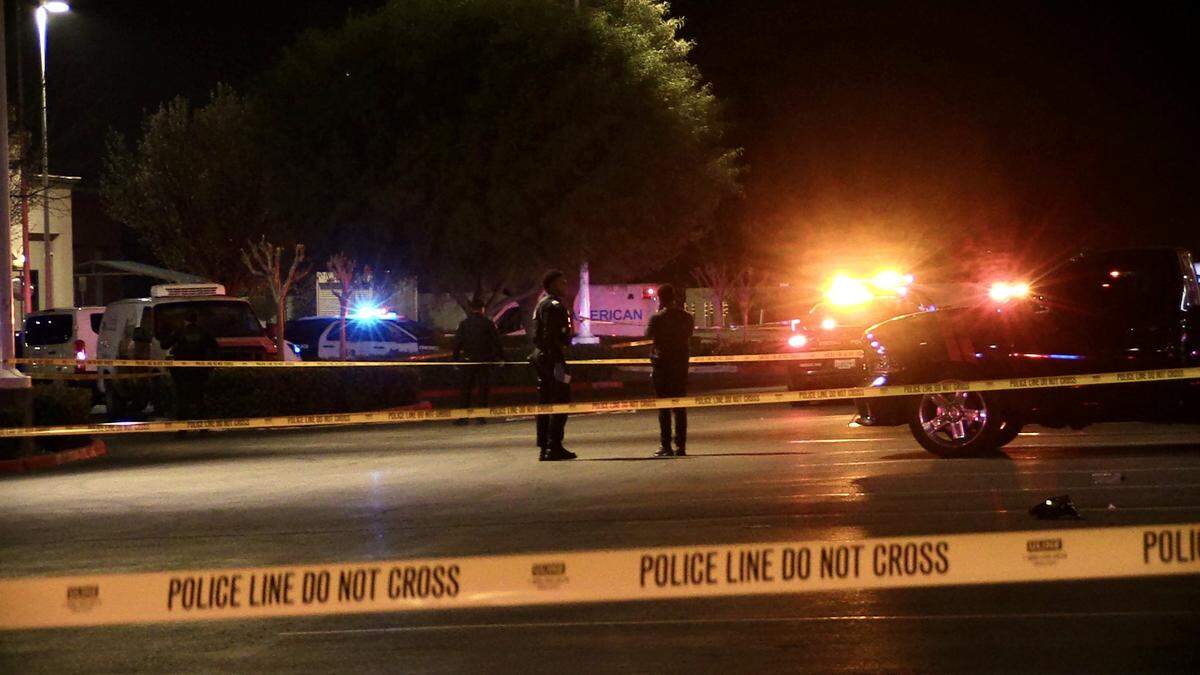 One person was killed and another critically injured in a shooting at a Hookah Lounge at a northwest Fresno shopping center in Fresno, California on Sunday, Feb. 19, 2023.