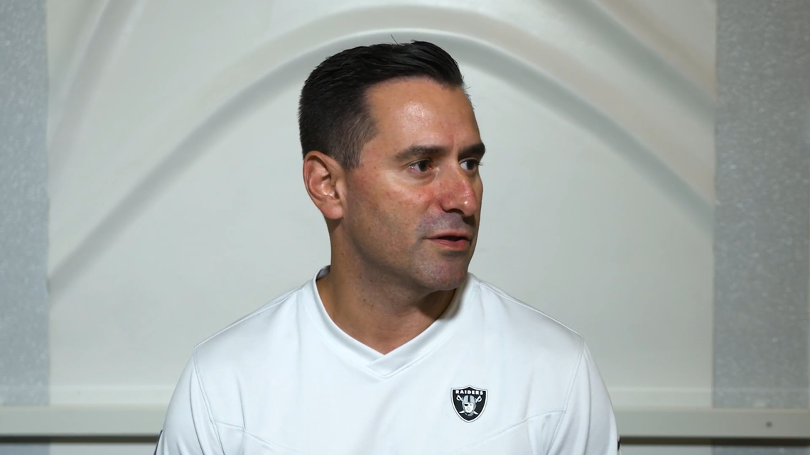 Raiders general manager Dave Ziegler met with the media on Wednesday, Nov. 2, 2022 to talk about the team after a 2-5 start.