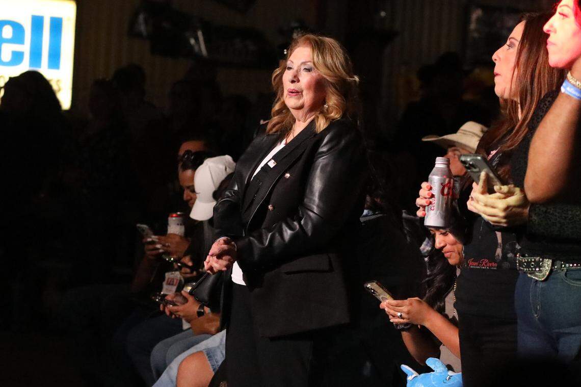 Regional Mexican singer Lupillo Rivera performed at the Paul Paul Theater on the final night of The Big Fresno Fair, delighting the audience not only with his voice but also with autographs on Sunday, October 12, 2025.