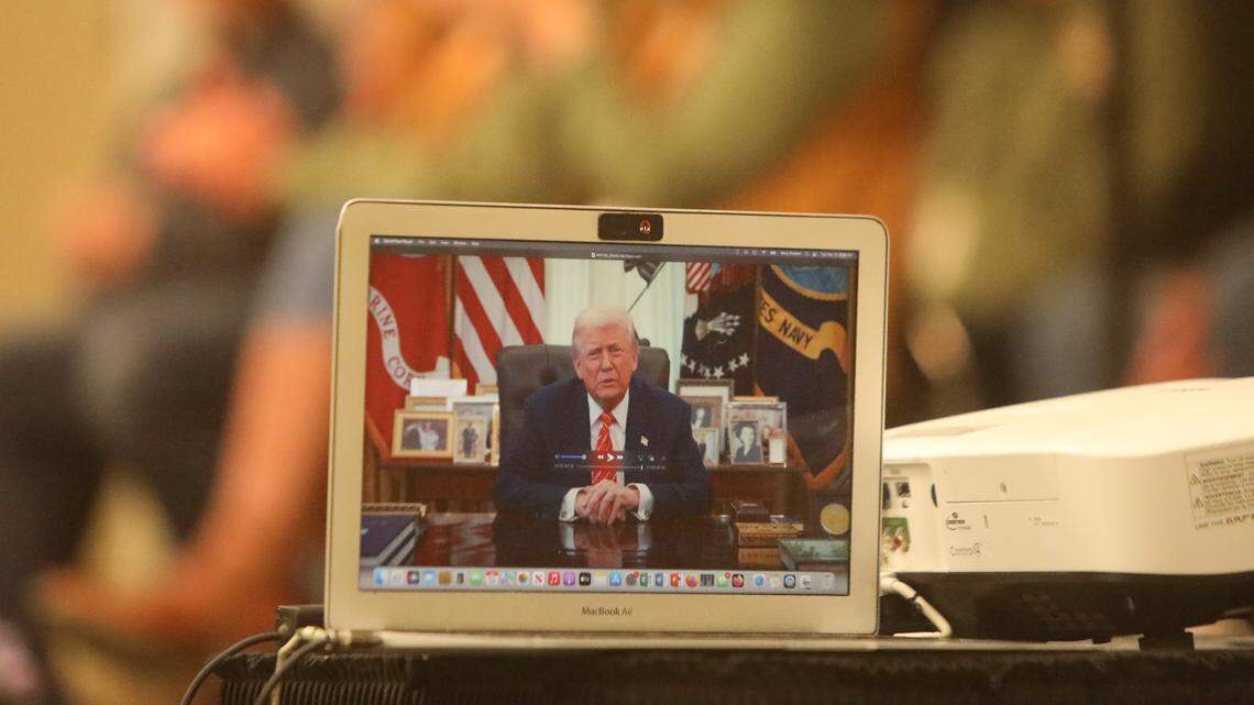 Farmers praised by President Trump in surprise message at World Ag Expo in Tulare