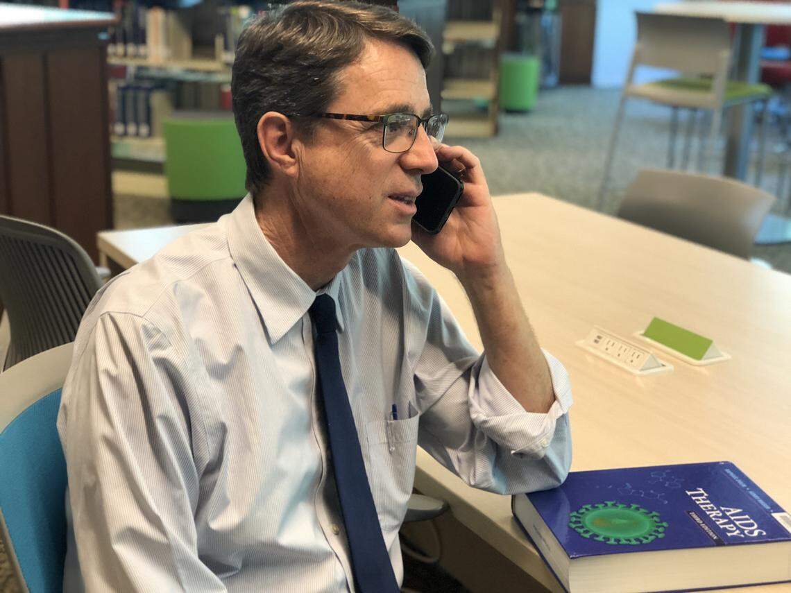 Dr. Simon Paul, an HIV doctor, is concerned about what he describes as an outbreak of new HIV infections among young adults in Fresno.