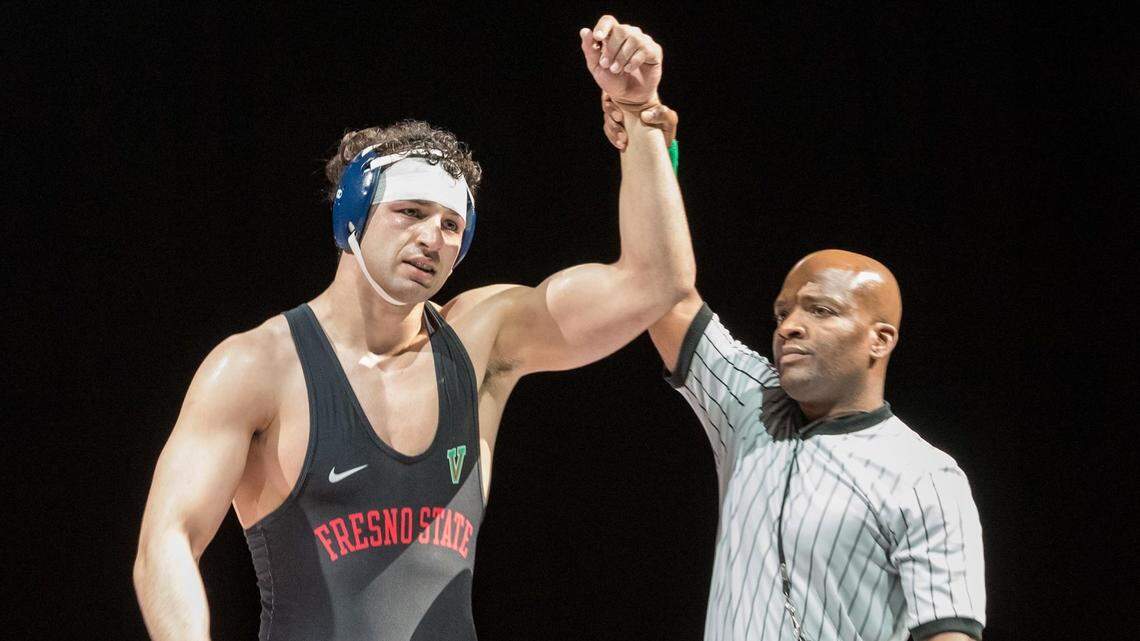 Fresno State’s Josh Hokit secured a top-six finish and All-America honors last season at the NCAA Championships. Hokit is planning to compete at the heavyweight division this season for the Bulldogs and has his eyes set on a national title.