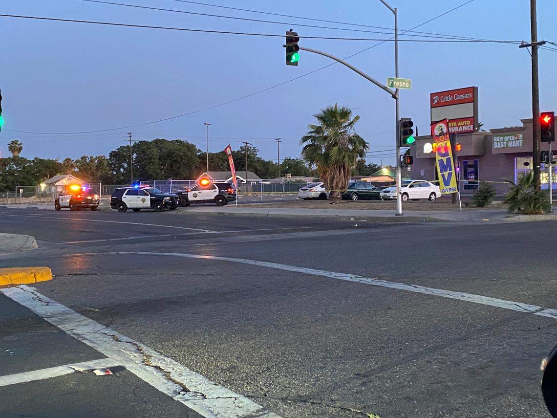 A shooting took place at the Little Caesars at Fresno and B streets in Fresno, California on Monday, May 26, 2025.