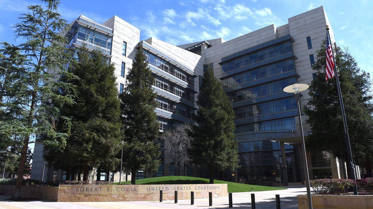 The Robert E. Coyle United States Federal Courthouse in downtown Fresno.