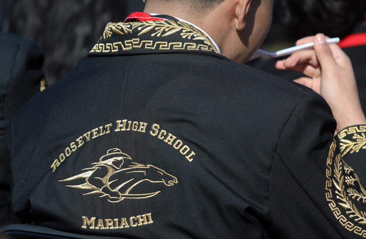 The Roosevelt High School Mariachi won the inaugural High School Mariachi Festival held March 25, 2023 at Ratcliffe Stadium.