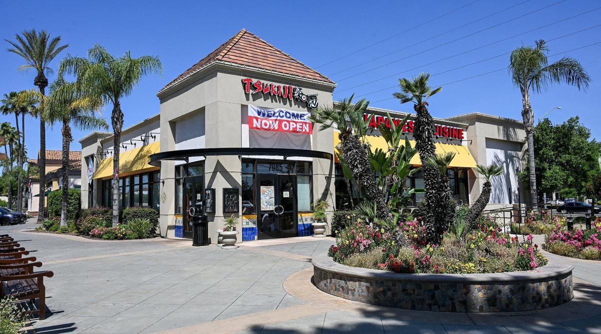 Tsukiji Japanese Cuisine, which offers an all-you-can-eat menu, finally opened in the former California Pizza Kitchen location on the corner of Blackstone and Nees avenues in north Fresno.