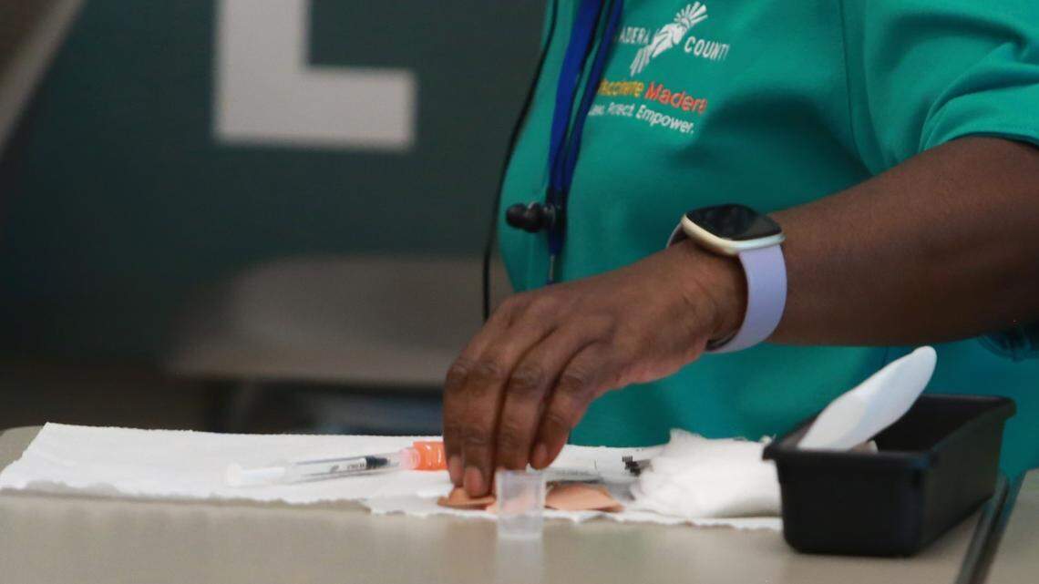 Madera Community College partnered with Madera County Department of Public Health to administer covid-19 vaccines during a vaccination clinic on campus on Aug. 10.