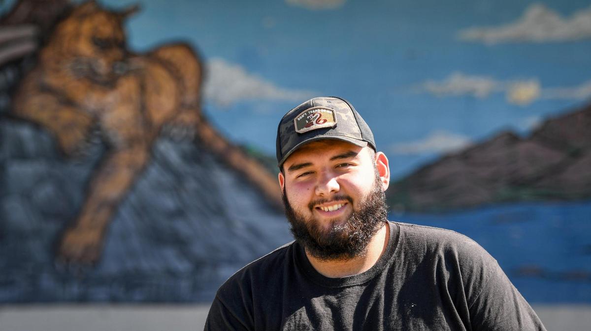 Frankie Quintana, A Clovis High senior, was hospitalized with COVID-19 last year.