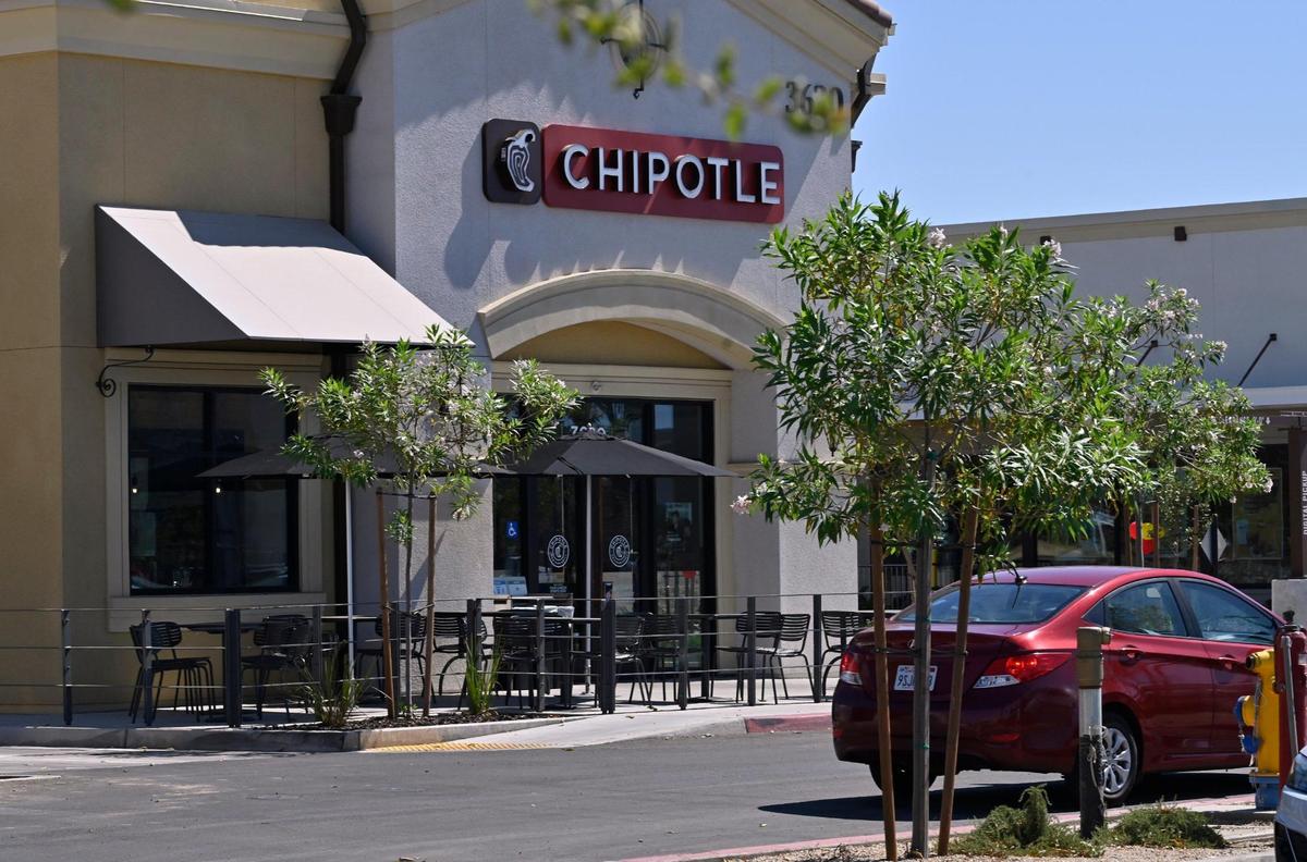 Chipotle is one of the open businesses as construction continues, expanding the Loma Vista Marketplace shopping center on the southwest corner of Shaw and Leonard avenues, seen Thursday, July 10, 2025 in Clovis.