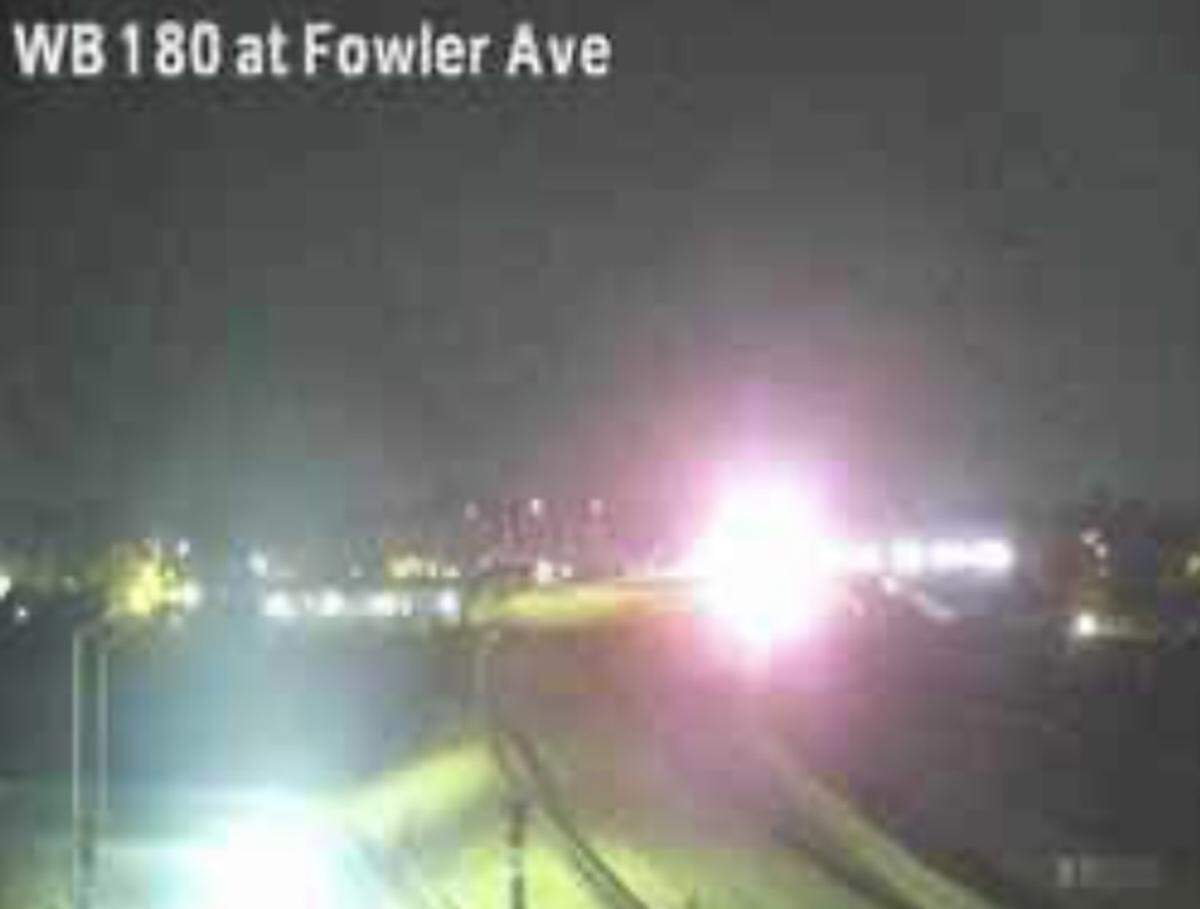 The California Highway Patrol were on scene of a fatal collision on Highway 180 and Fowler on Saturday, Nov. 4, 2023.