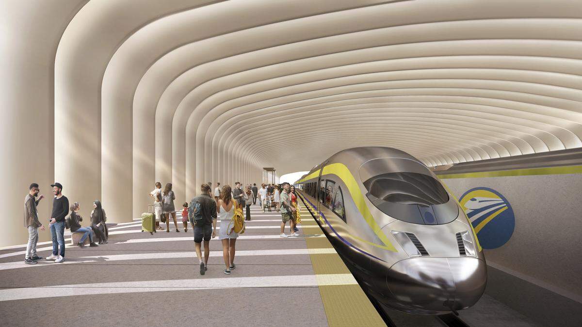 The California High-Speed Rail Authority released an updated business plan on Aug. 22, 2025 that favors a Lancaster to Gilroy connection that could generate $1.6 billion in passenger revenue.