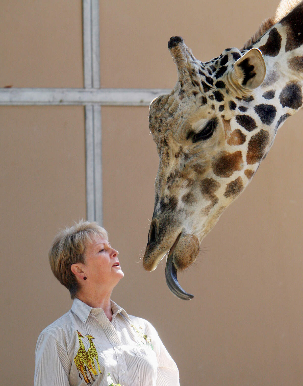 Jean Chaffee with Gali in 2007.