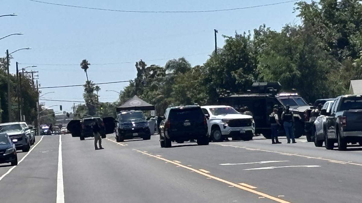 Fresno police respond to an incident Friday, June 5, 2026.