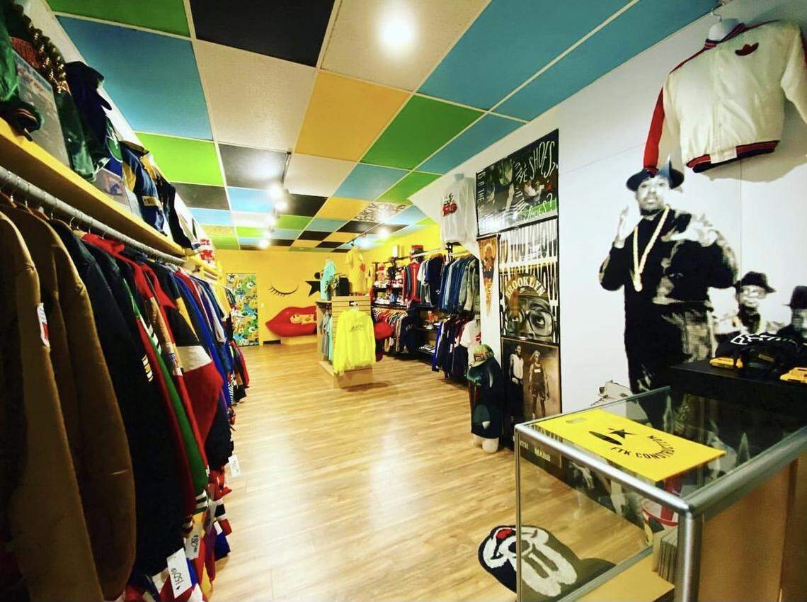 FTK is now Starchild Archives. The store sells vintage street wear on Van Ness Avenue in downtown Fresno.