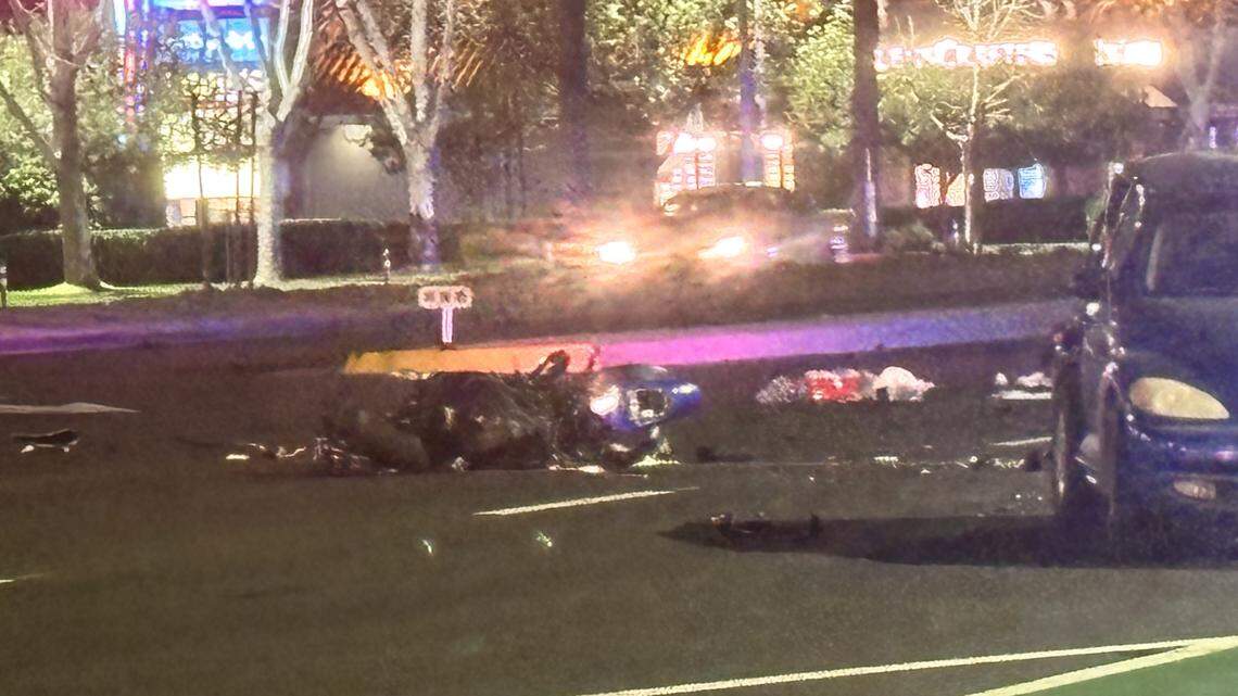 Motorcycle rider injured in two-vehicle crash near Fresno’s River Park, police say