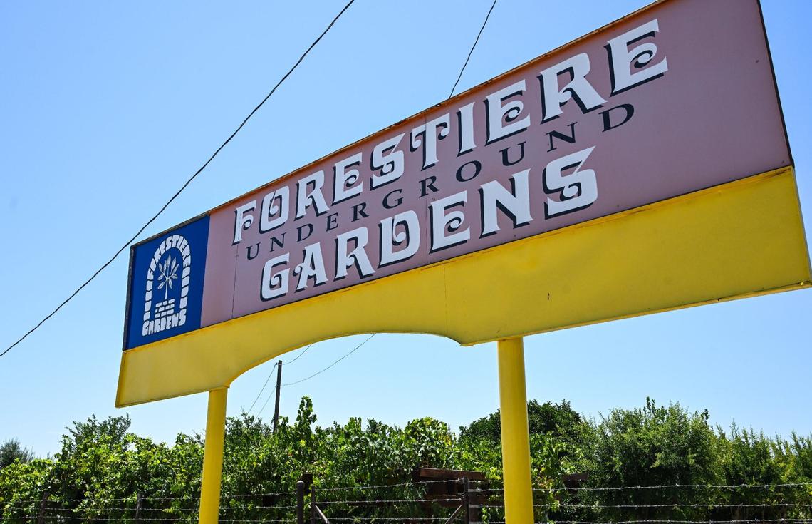 If it were not for the signs, the Forestiere Underground Gardens, located on Shaw Avenue near Highway 99, is almost unnoticeable since the longtime Fresno attraction is located underground.