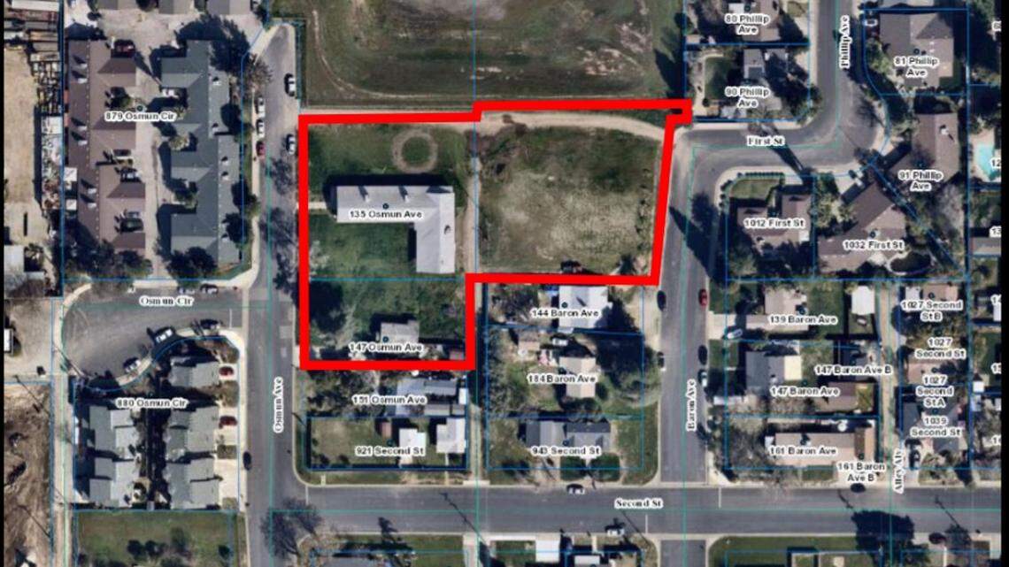 The 1.6-acre property in Clovis that was once home to a church was the proposed site for a three-story, 40-unit apartment complex. However, the City Council denied rezoning for the development.