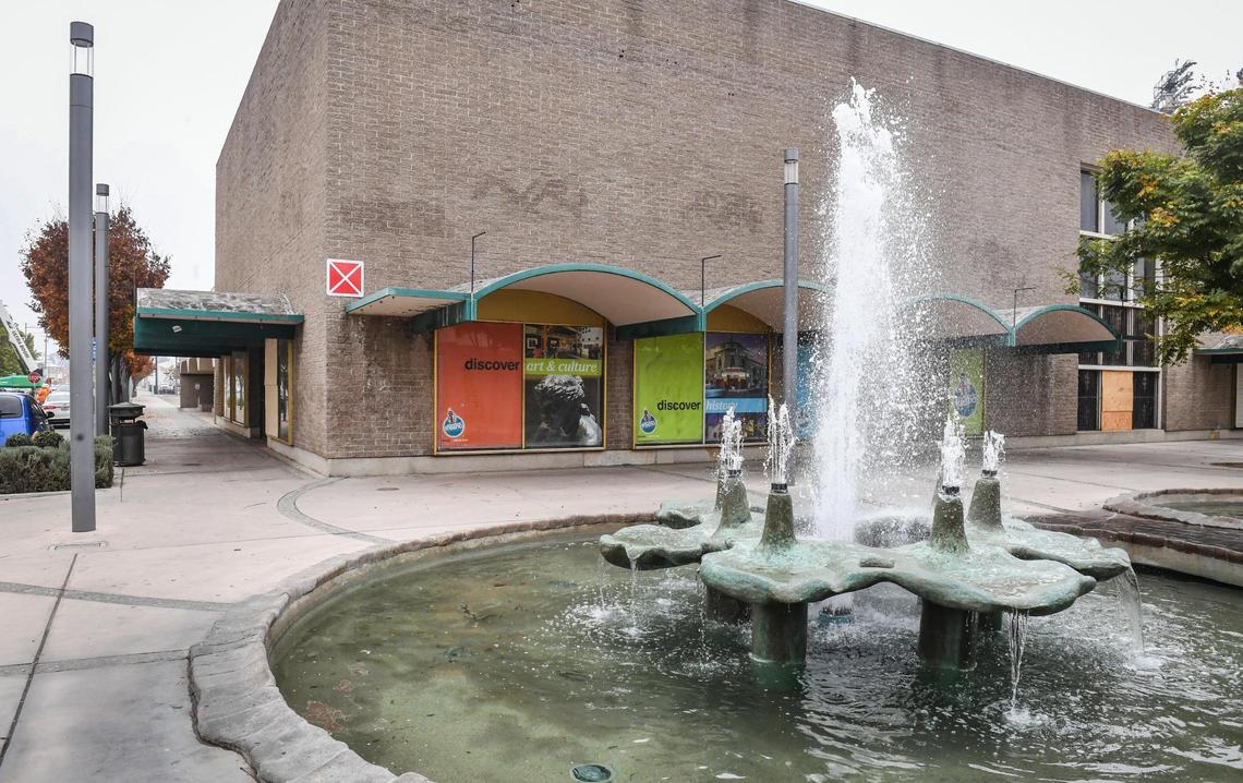 Missing Fulton Street bollards were found in the abandoned Berkeley’s building by Fresno’s Public Works Department on Thursday, Dec. 2, 2021. The bollards will be moved to a more secure location, Fresno’s Public Works Director Scott Mozier said in an email.