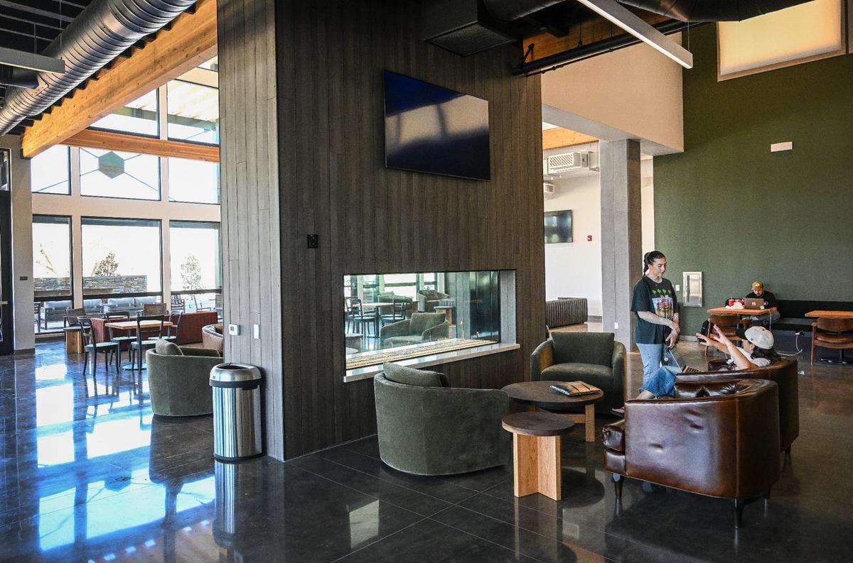 The 5,000 square-foot coffeehouse is a central point of the Student Center at The Well Community Church’s Clovis campus on Nees between Minnewawa and Clovis avenues. The spacious floor plan with fireplace, comfortable chairs and places to plug-in gives visitors a chance to connect with others or tune out.